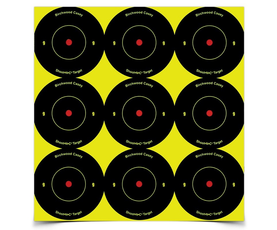 Birchwood Casey SHOOT-N-C Self-Adhesive Targets  5 Centimeter Targets